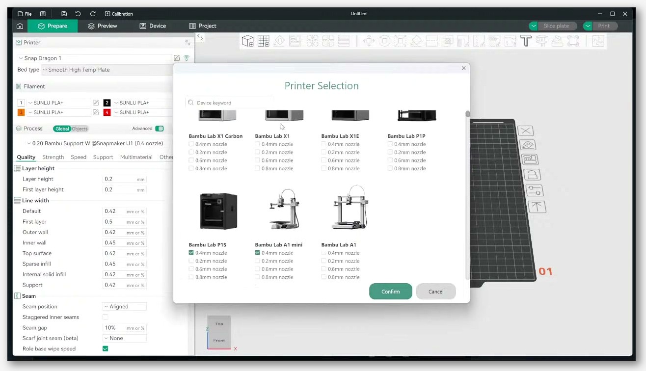 Browser screenshot of the github.com/Snapmaker/OrcaSlicer releases page showing the V2.3.1 release entry